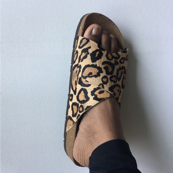 Sam Edelman Adora leopard print slides Size 10 - Picture 12 of 16